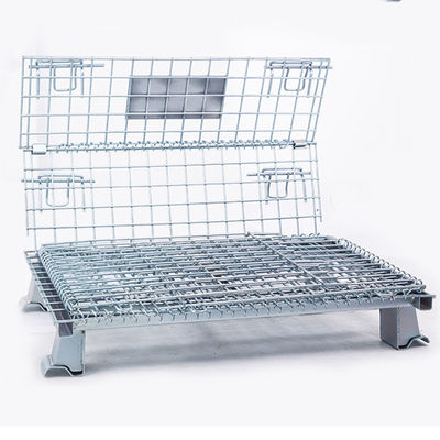 Qualität  Collapsible Workshop 6.0mm Wire Q235 Steel Pallet Cages usine