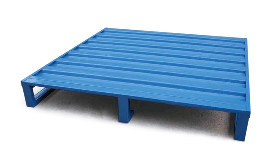 Der 4 Möglichkeits-Zugang 1250*1150mm galvanisierte Hochleistungsstahlpalette
