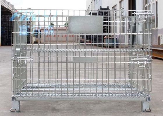 Transport 5/1 Stackability RAL galvanisierte Draht Mesh Box Pallet