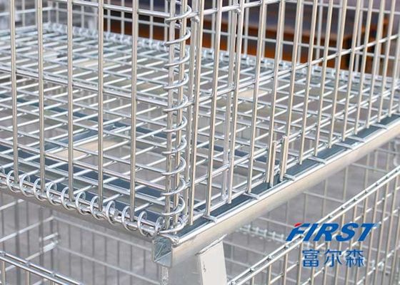 Transport 5/1 Stackability RAL galvanisierte Draht Mesh Box Pallet