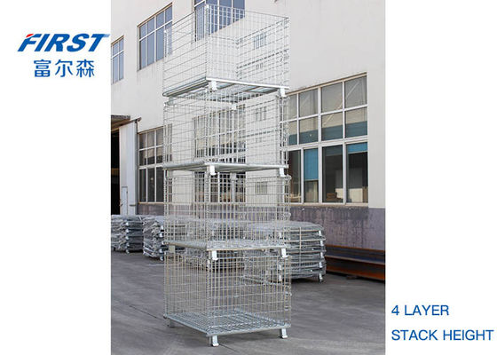 Transport 5/1 Stackability RAL galvanisierte Draht Mesh Box Pallet