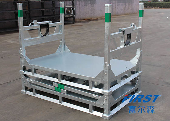 ISO galvanisierte 4 Schicht, die Stahlpalette des transport-1.5T stapelt