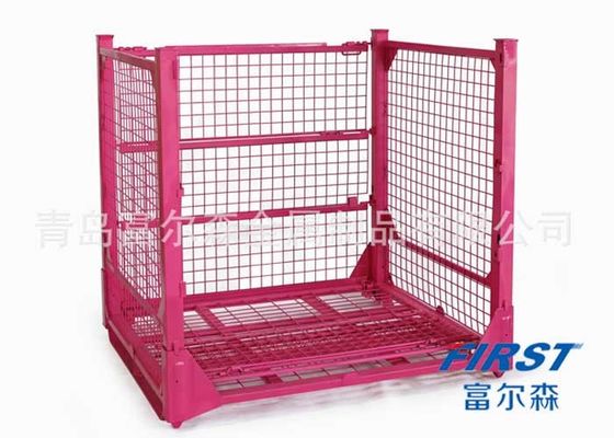 ISO RAL galvanisierte 110kg der 4 Schicht-stapelbare Stahldraht-Käfige