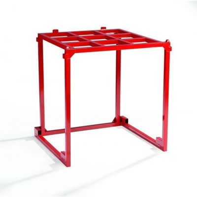 Verzinkter 1250mm Höhen-Gabelstapler-Führer-Stahlreifen-Palette