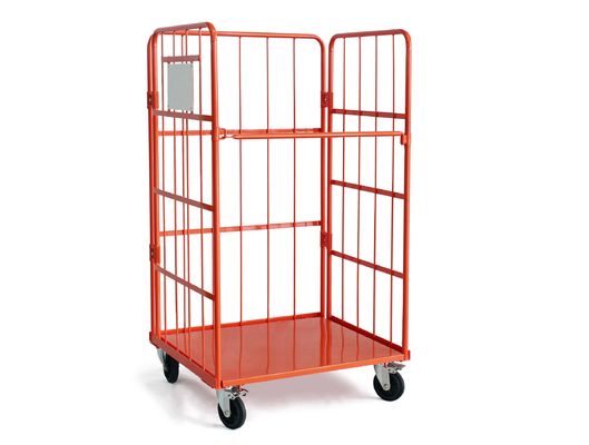Weisen ISO 4 reißen RAL-Farbe galvanisierten Rollenlogistische Laufkatze hin