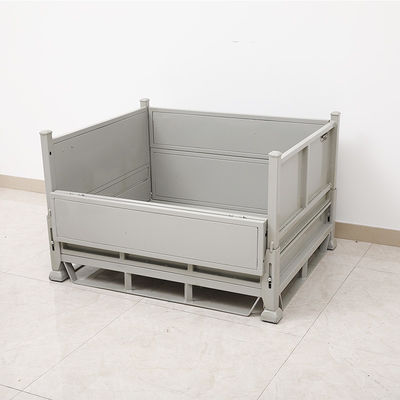 Weisen ISO 4 reißen RAL-Farbe galvanisierten Metallpaletten-Käfige hin