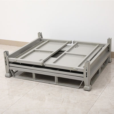 Faltbare galvanisierte Stahlboxpalette 2.0mm Stärke-720L
