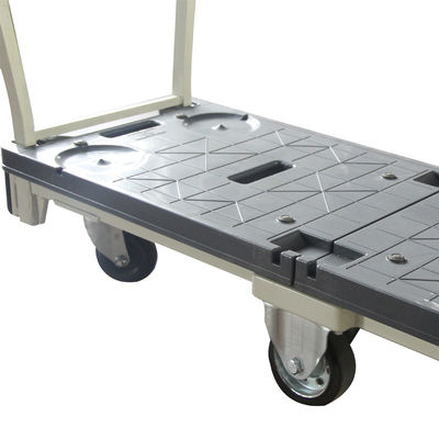 ISO galvanisierte 1100mm Längen-zusammenklappbares Rollenlogistische Laufkatze