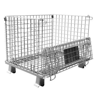 Kapazität 50*50mm Mesh Steel Pallet Container des Transport-500KGS